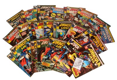 Lot 506 - COMICS - VINTAGE MARVEL DRACULA LIVES COMIC BOOKS