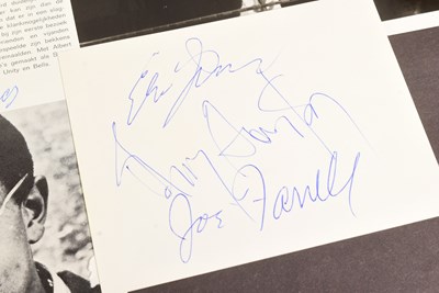 Lot 20 - JAZZ / BLUES - COLLECTION OF VINTAGE AUTOGRAPHS