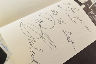 Lot 20 - JAZZ / BLUES - COLLECTION OF VINTAGE AUTOGRAPHS