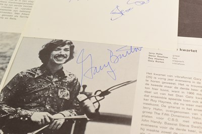 Lot 20 - JAZZ / BLUES - COLLECTION OF VINTAGE AUTOGRAPHS