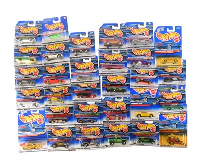 Lot 547 - DIECAST - COLLECTION OF CARDED HOT WHEELS DIECAST MODELS