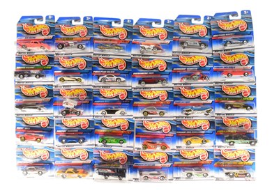 Lot 816 - DIECAST - COLLECTION OF CARDED HOT WHEELS DIECAST MODELS