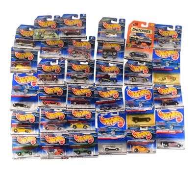 Lot 808 - DIECAST - COLLECTION OF CARDED HOT WHEELS DIECAST MODELS