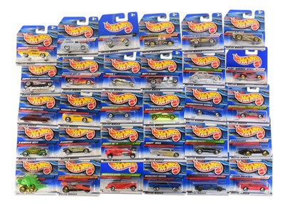 Lot 815 - DIECAST - COLLECTION OF CARDED HOT WHEELS DIECAST MODELS
