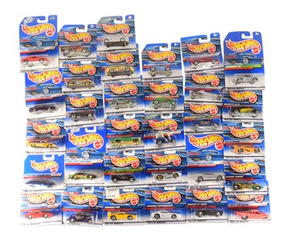 Lot 810 - DIECAST - COLLECTION OF CARDED HOT WHEELS DIECAST MODELS