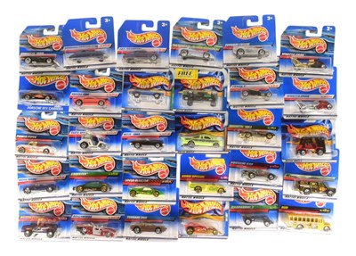 Lot 826 - HOT WHEELS - COLLECTION OF ASSORTED CARDED MATTEL DIECAST