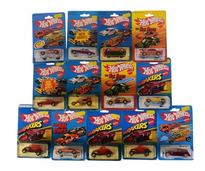 Lot 787 - HOT WHEELS - COLLECTION OF VINTAGE CARDED MATTEL DIECAST