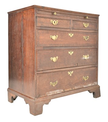 Lot 302 - 18TH CENTURY GEORGE III BACHELOR'S CHEST OF DRAWERS