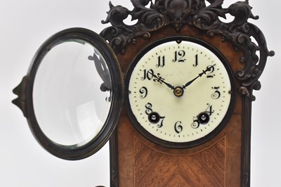 Lot 35 - LENZKIRCH, 1MILLION, GERMANY - 19TH CENTURY BLACK FOREST MANTEL CLOCK