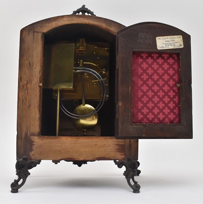 Lot 35 - LENZKIRCH, 1MILLION, GERMANY - 19TH CENTURY BLACK FOREST MANTEL CLOCK