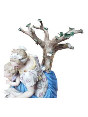 Lot 6 - MEISSEN 19TH CENTURY PORCELAIN CLASSICAL FIGURE