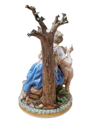 Lot 6 - MEISSEN 19TH CENTURY PORCELAIN CLASSICAL FIGURE