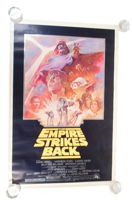 Lot 528 - STAR WARS - THE EMPIRE STRIKES BACK (1980) - ORIGINAL ONE SHEET POSTER
