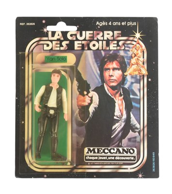 Lot 565 - STAR WARS - SCARCE VINTAGE FRENCH MECCANO MOC ACTION FIGURE