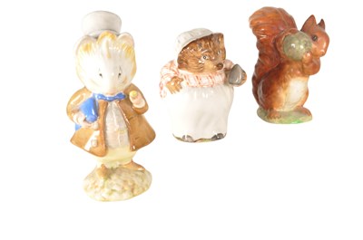 Lot 461 - BESWICK - COLLECTION OF BEATRIX POTTER FIGURES