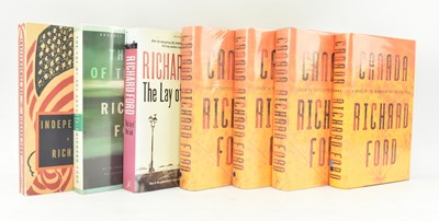 Lot 37 - FORD, RICHARD. COLLECTION OF SIGNED FIRST EDITIONS & PROOF COPIES