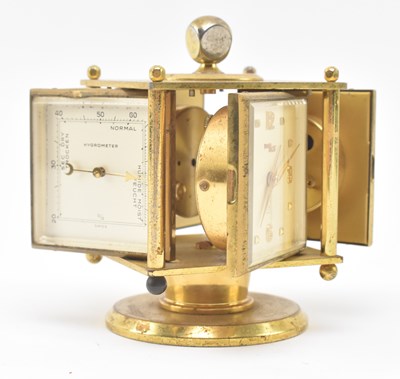 Lot 98 - IMHOF, SWISS - 20TH CENTURY GILT BRASS WEATHER STATION COMPENDIUM