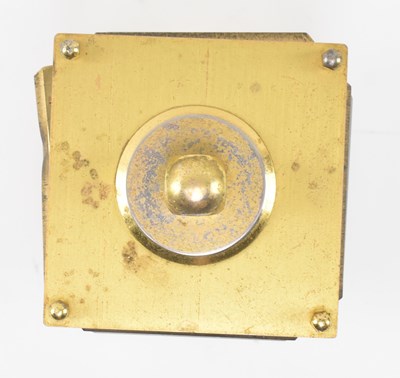 Lot 98 - IMHOF, SWISS - 20TH CENTURY GILT BRASS WEATHER STATION COMPENDIUM