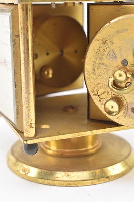 Lot 98 - IMHOF, SWISS - 20TH CENTURY GILT BRASS WEATHER STATION COMPENDIUM