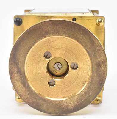Lot 98 - IMHOF, SWISS - 20TH CENTURY GILT BRASS WEATHER STATION COMPENDIUM
