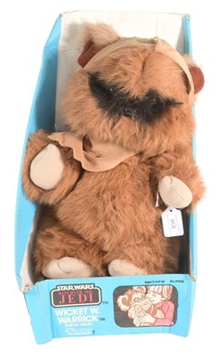 Lot 838 - STAR WARS - VINTAGE KENNER EWOK PLUSH FIGURE