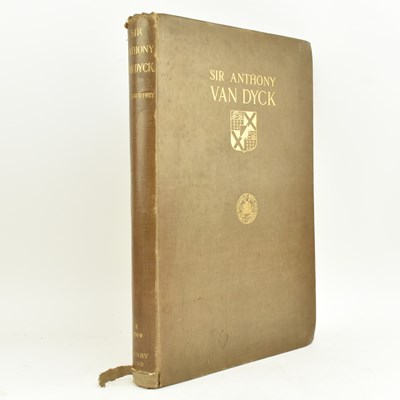 Lot 67 - ART. 1896 SIR ANTONY VAN DYCK HIS LIFE AND WORK BY JULES GUIFFREY FOLIO EX LIBRARY