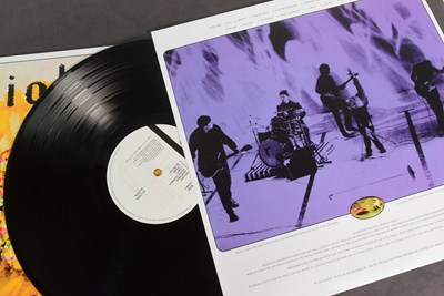 Lot 25 - RADIOHEAD (BAND) - DUAL SIGNED PABLO HONEY LP - BECKETT AUTHENTICATION