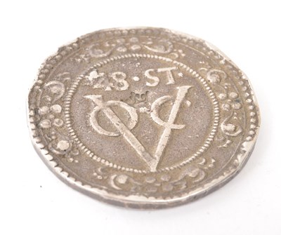 Lot 549 - DUTCH EAST INDIA - 1646 BATAVIA CROWN 48 STUIVERS COIN