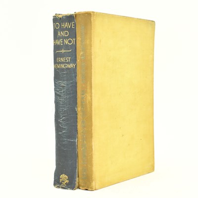 Lot 89 - HEMINGWAY, ERNEST. TWO UK FIRST EDITIONS IN ORIG. CLOTH BINDINGS