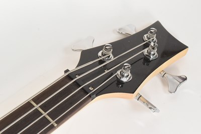 Lot 30 - METALLICA (BAND) - DUAL AUTOGRAPHED BASS GUITAR - ACOA