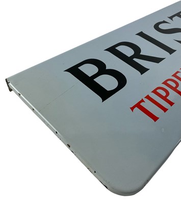 Lot 9 - BRISTOL TIPPED CIGARETTES - ENAMEL ADVERTISING SIGN