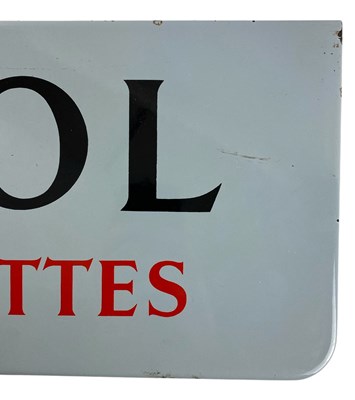 Lot 9 - BRISTOL TIPPED CIGARETTES - ENAMEL ADVERTISING SIGN