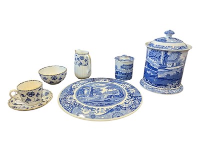Lot 79 - SPODE ITALIAN - COLLECTION OF BLUE & WHITE CHINA