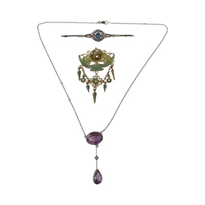 Lot 232 - ASSORTMENT OF EARLY 20TH CENTURY JEWELLERY