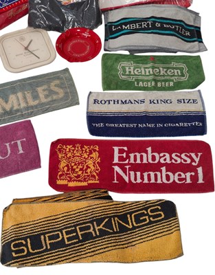 Lot 156 - TOBACCIANA - HENRI WINTERMANS COLLECTION OF VINTAGE ADVERTISING SHOP DISPLAY TOWELS