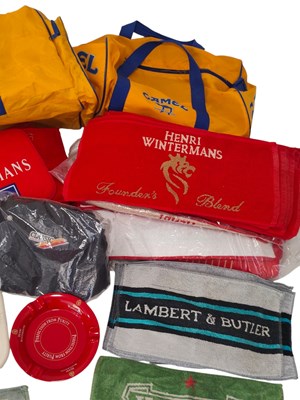 Lot 156 - TOBACCIANA - HENRI WINTERMANS COLLECTION OF VINTAGE ADVERTISING SHOP DISPLAY TOWELS