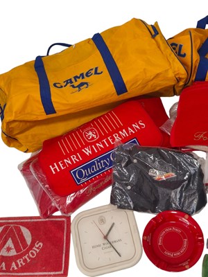 Lot 156 - TOBACCIANA - HENRI WINTERMANS COLLECTION OF VINTAGE ADVERTISING SHOP DISPLAY TOWELS