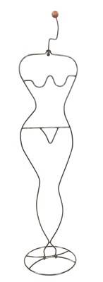 Lot 301 - LAURIDS LONBORG X IKEA - VINTAGE 1980S WIRE MANNEQUIN VALET STAND
