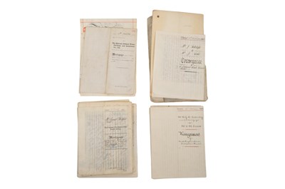Lot 512 - COLLECTION OF 19TH & 20TH CENTURY MORTGAGES & INDENTURES