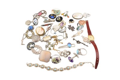 Lot 228 - COLLECTION OF ANTIQUE VINTAGE MODERN JEWELLERY