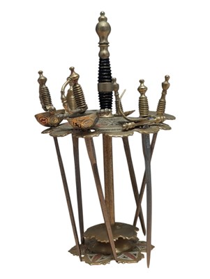 Lot 275 - TOLEDO SWORD COCKTAIL STICK STAND