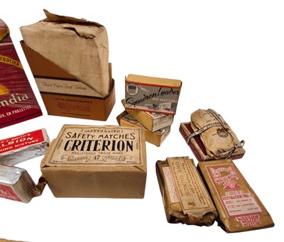 Lot 130 - TOBACCIANA. COLLECTION OF MID CENTURY TOBACCO IN THE ORIGINAL PACKAGING