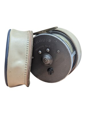 Lot 287 - HARDY BROS LTD, ENGLAND MARQUIS SALMON NO.2 FISHING REEL