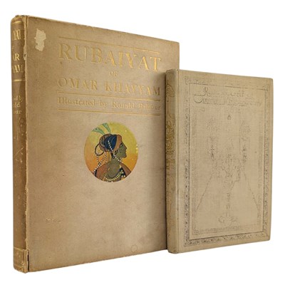 Lot 122 - ILLUSTRATED. TWO EARLY 20TH CENTURY ILLUSTRATED EDITIONS OF RUBAIYAT OF OMAR KHAYYAM