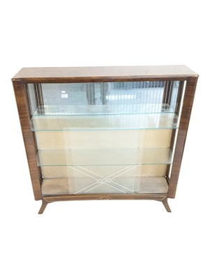 Lot 808 - CWS FURNITURE - MID 20TH CENTURY DISPLAY CABINET CWS