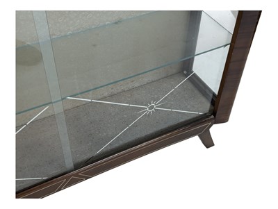 Lot 808 - CWS FURNITURE - MID 20TH CENTURY DISPLAY CABINET CWS