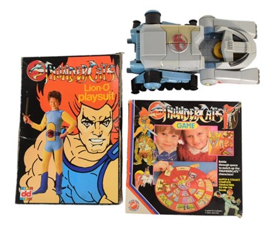 Lot 536 - THUNDERCATS - VINTAGE THUNDERCATS PLAYSETS
