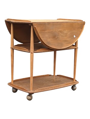 Lot 818 - ERCOL FURNITURE- MODEL 361 - MID CENTURY COCKTAIL TROLLEY