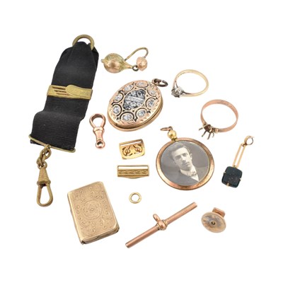 Lot 279 - ASSORTMENT OF ANTIQUE JEWELLERY