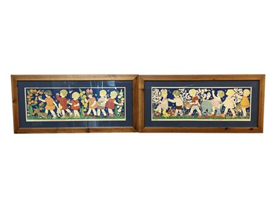 Lot 663a - PAIR OF EARLY 20TH CENTURY AUSTRIAN SECCESSIONIST FIGURAL PRINTS